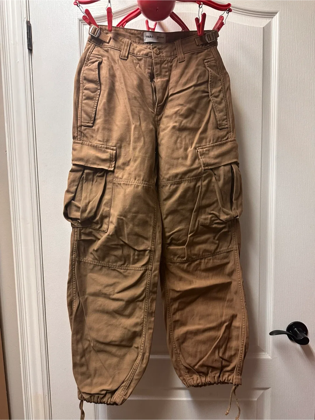TNA Cargo Pants - Size 00, Brown