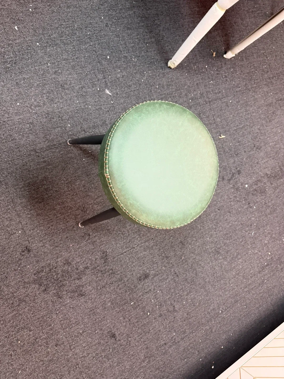 Brand new Compact Retro Stool – 18”H x 13” Diameter $75