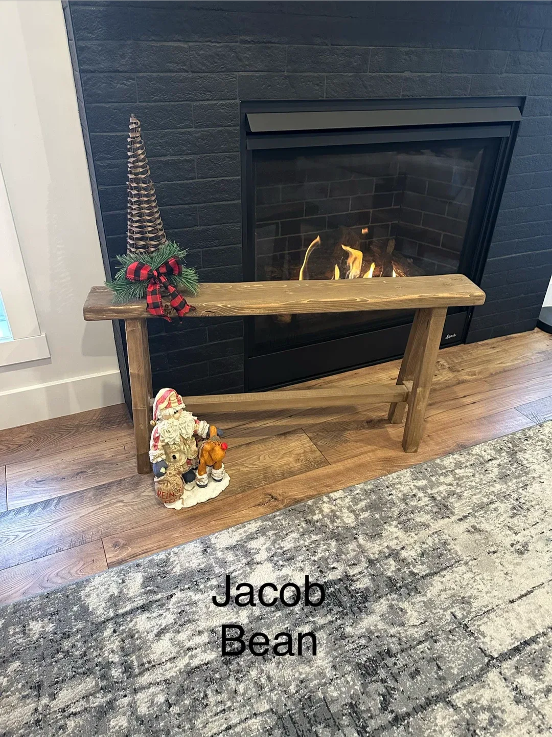 Skinny Farmhouse Bench image indicator(4)