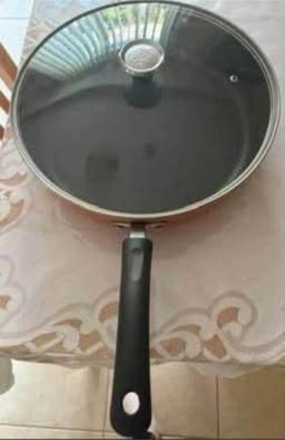 Small and big frying pan (Okay condition) (Both for FREE) image indicator(4)