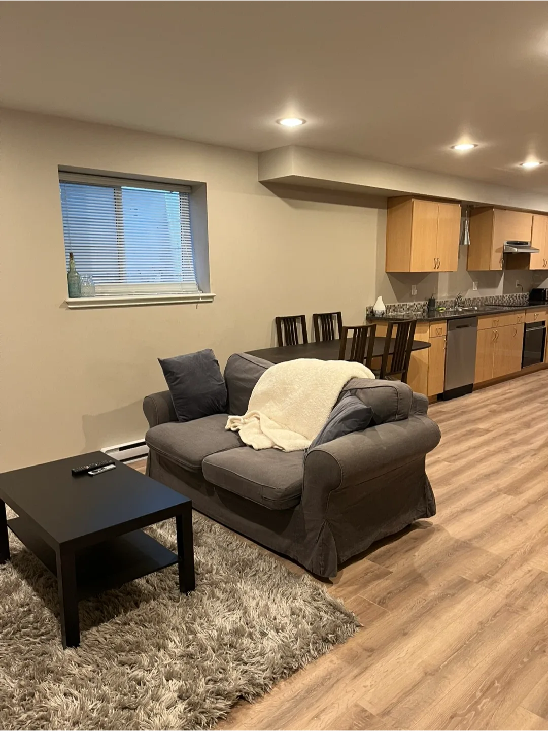 1 bedroom 1 bath basement Suite
