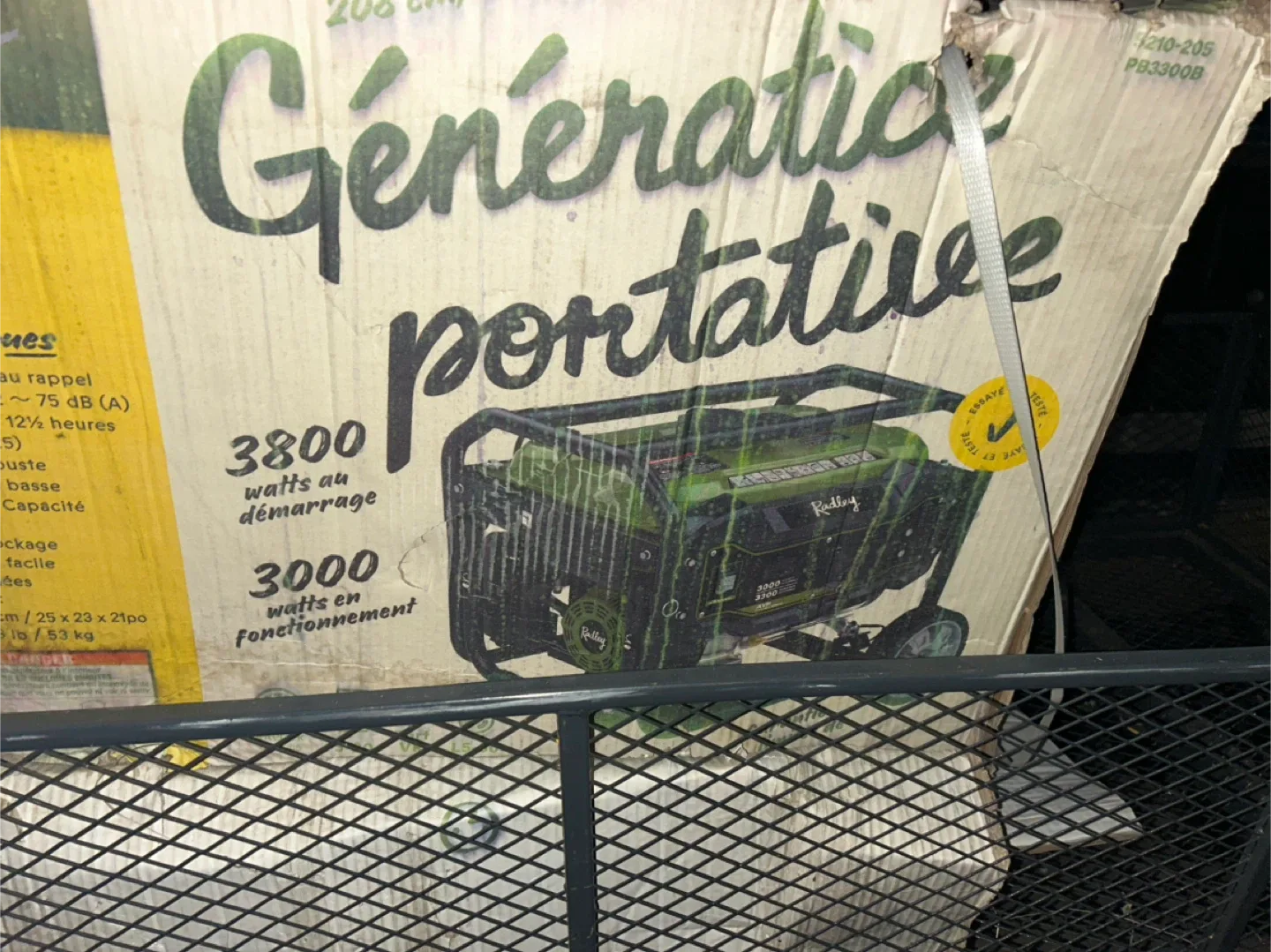 Radley Portable Generator PB-3300B image indicator(2)