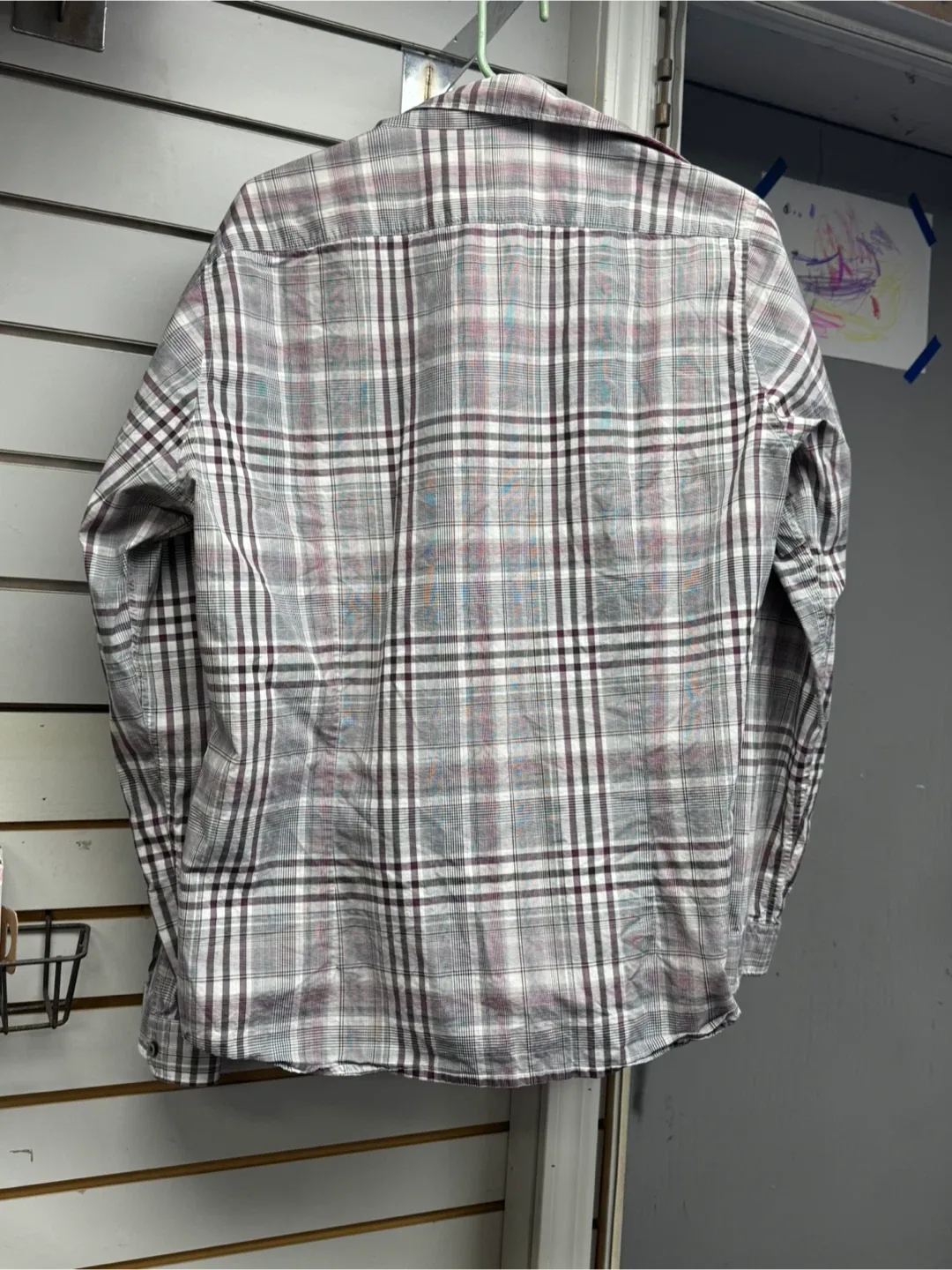 Hugo Boss Plaid Shirt - Size L image indicator(4)