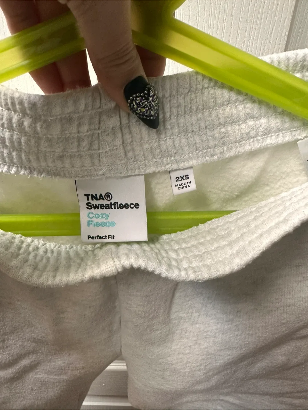 TNA Sweatfleece Cozy Fleece Perfect Fit Pants 2XS image indicator(3)