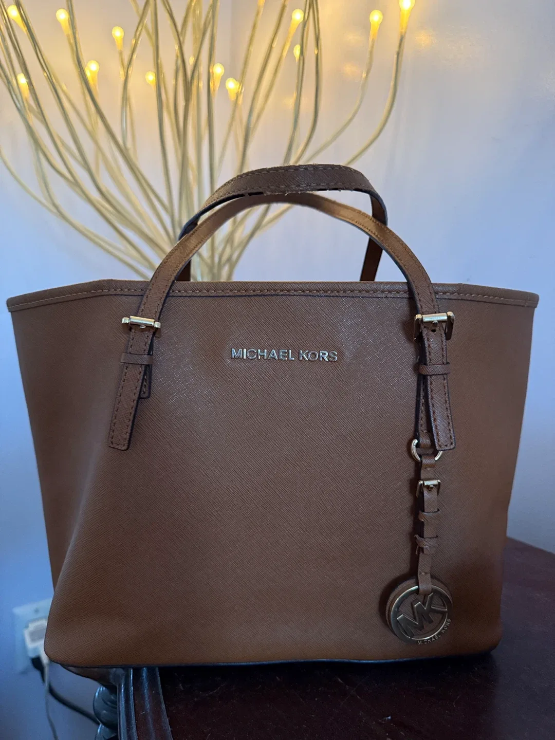 Michael Kors Brown Tote Bag