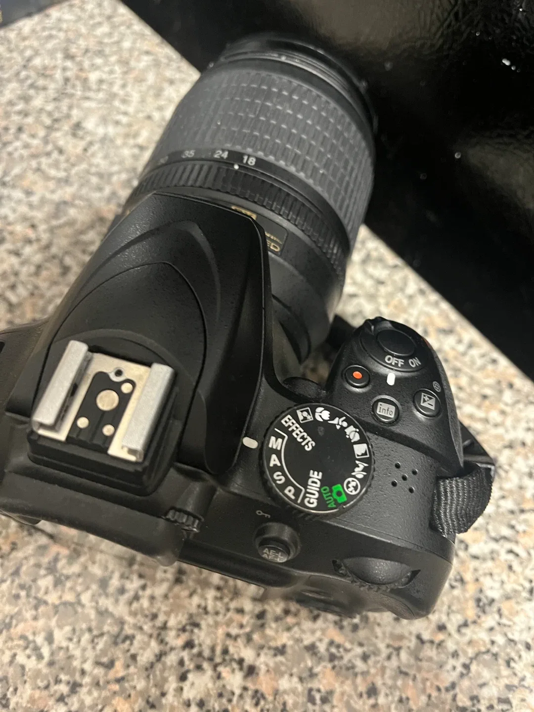 Nikon D3400 + 18-105mm Lens image indicator(2)