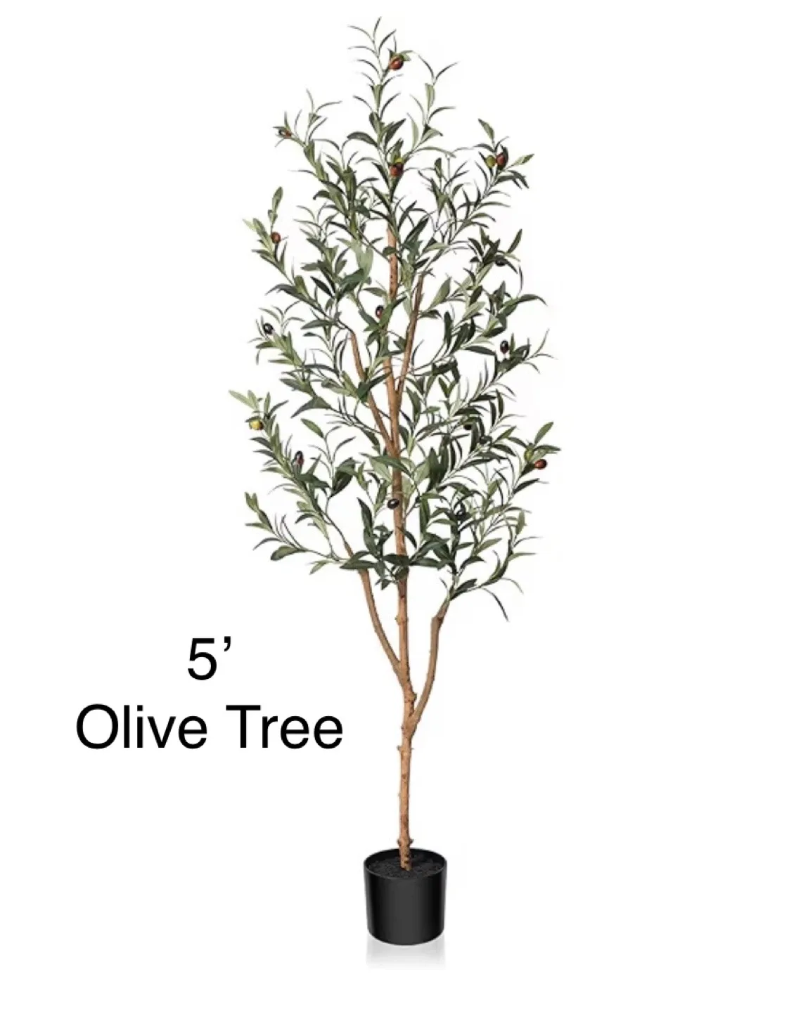 New 5’ Artificial Olive Tree