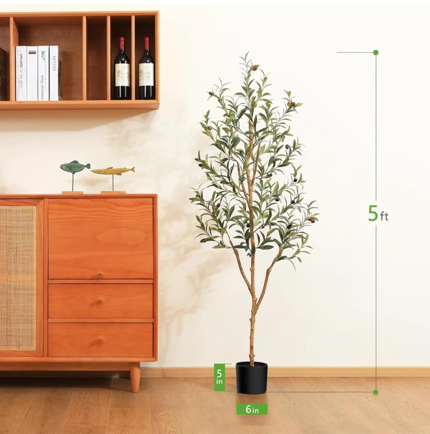 New 5’ Artificial Olive Tree image indicator(2)