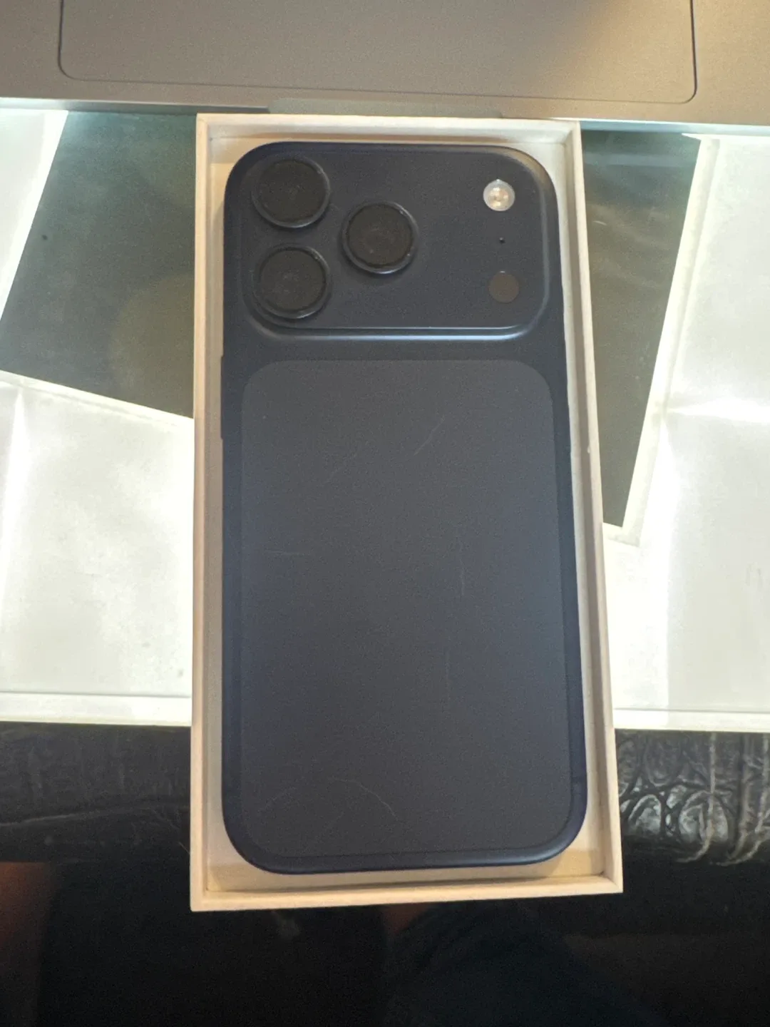 New iPhone 17 Pro Deep Blue 256GB (Box Included)