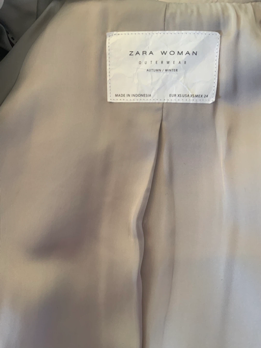Zara Woman XS Trench Coat - photo 3