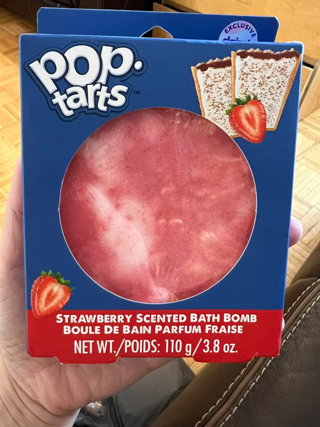 Pop-Tarts Strawberry Scented Bath Bomb