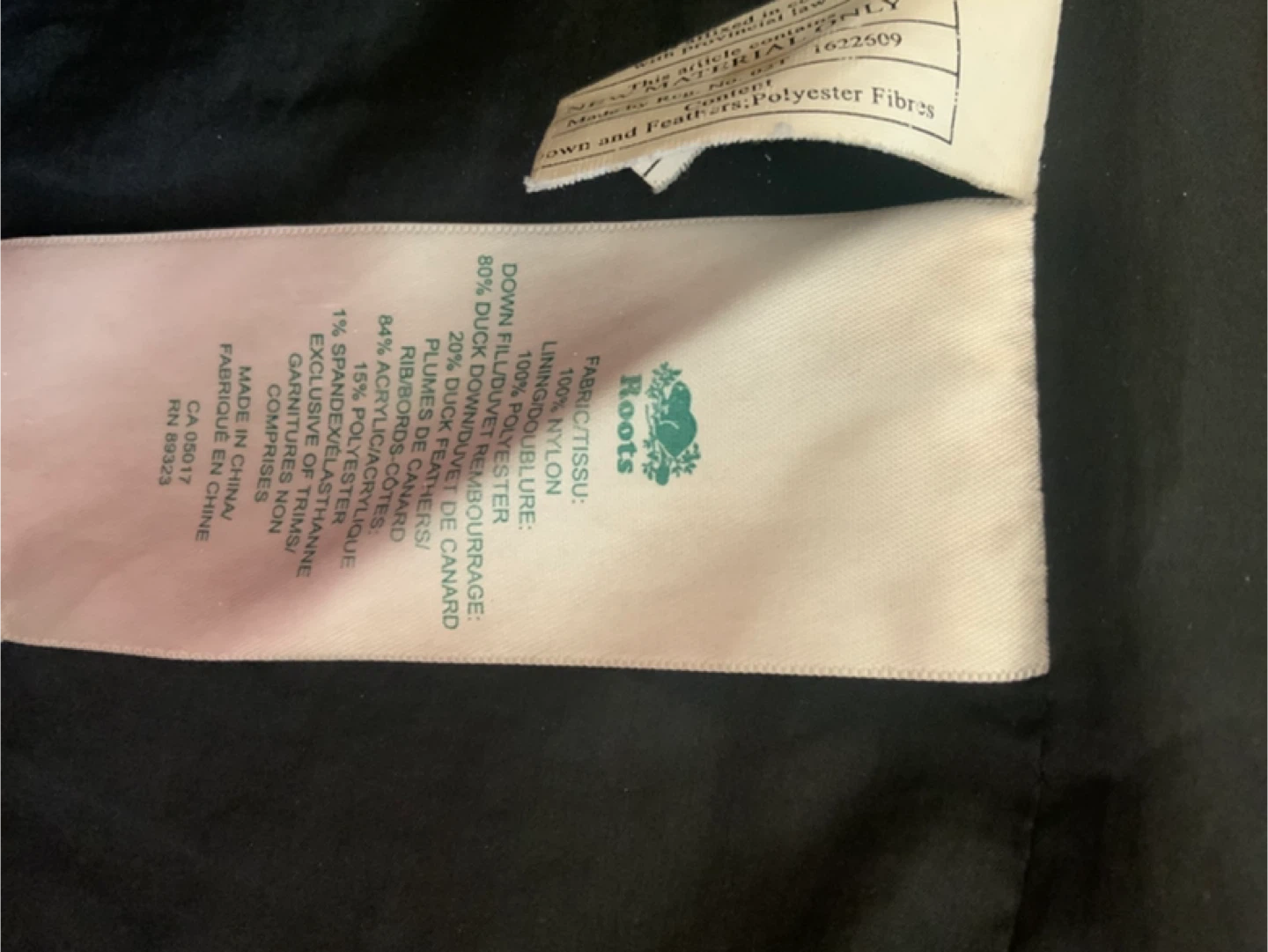 Roots Black Down Puffer Coat - photo 4