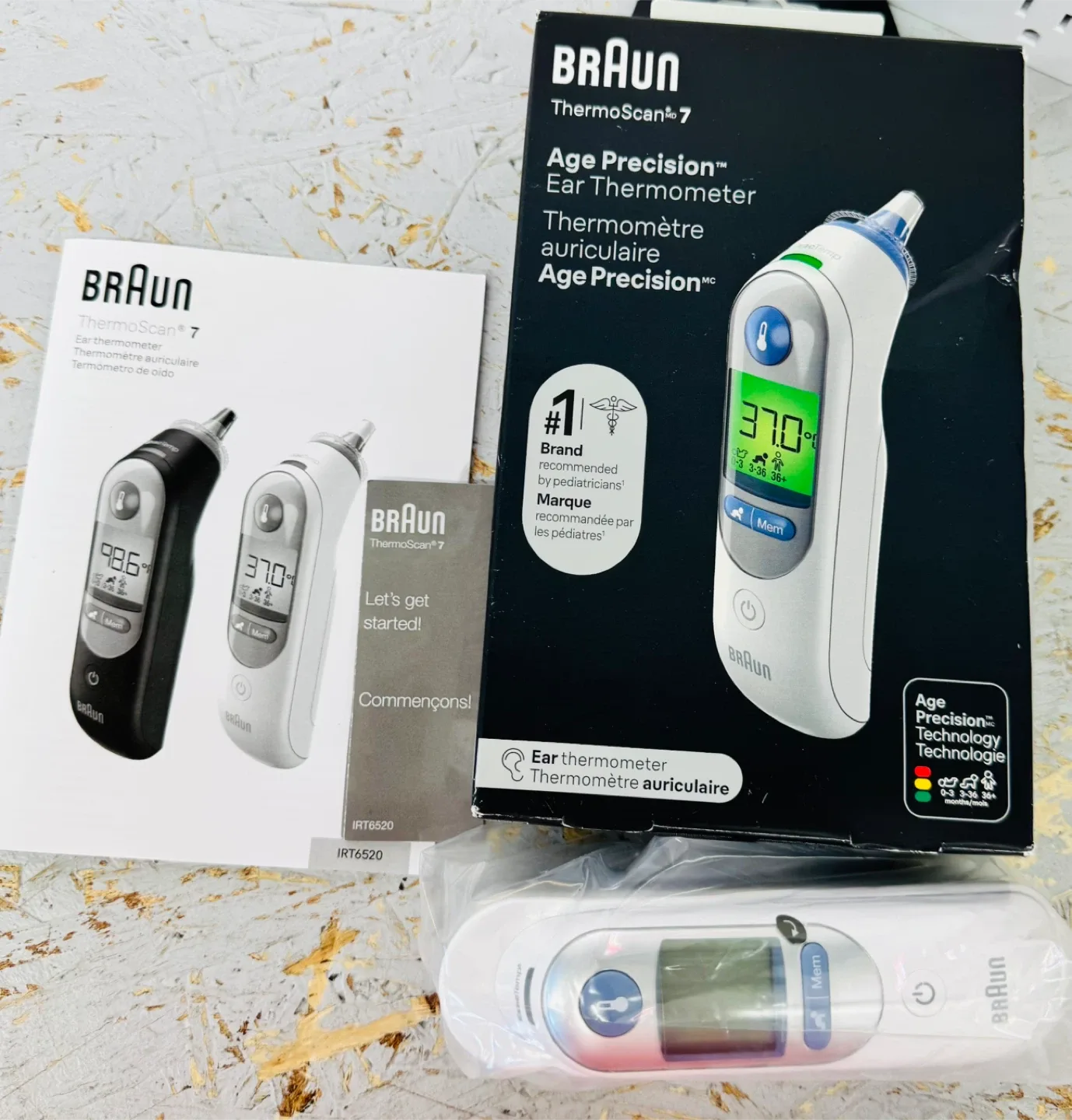Braun IRT6520CA ThermoScan 7 Ear Thermometer