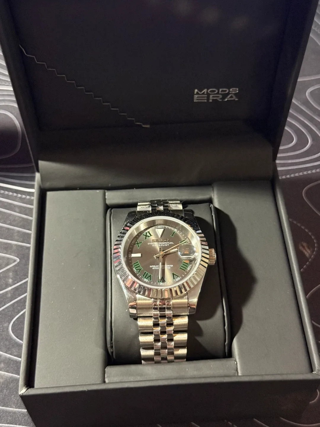 Seiko Oyster Perpetual Datejust Mod Watch image indicator(5)