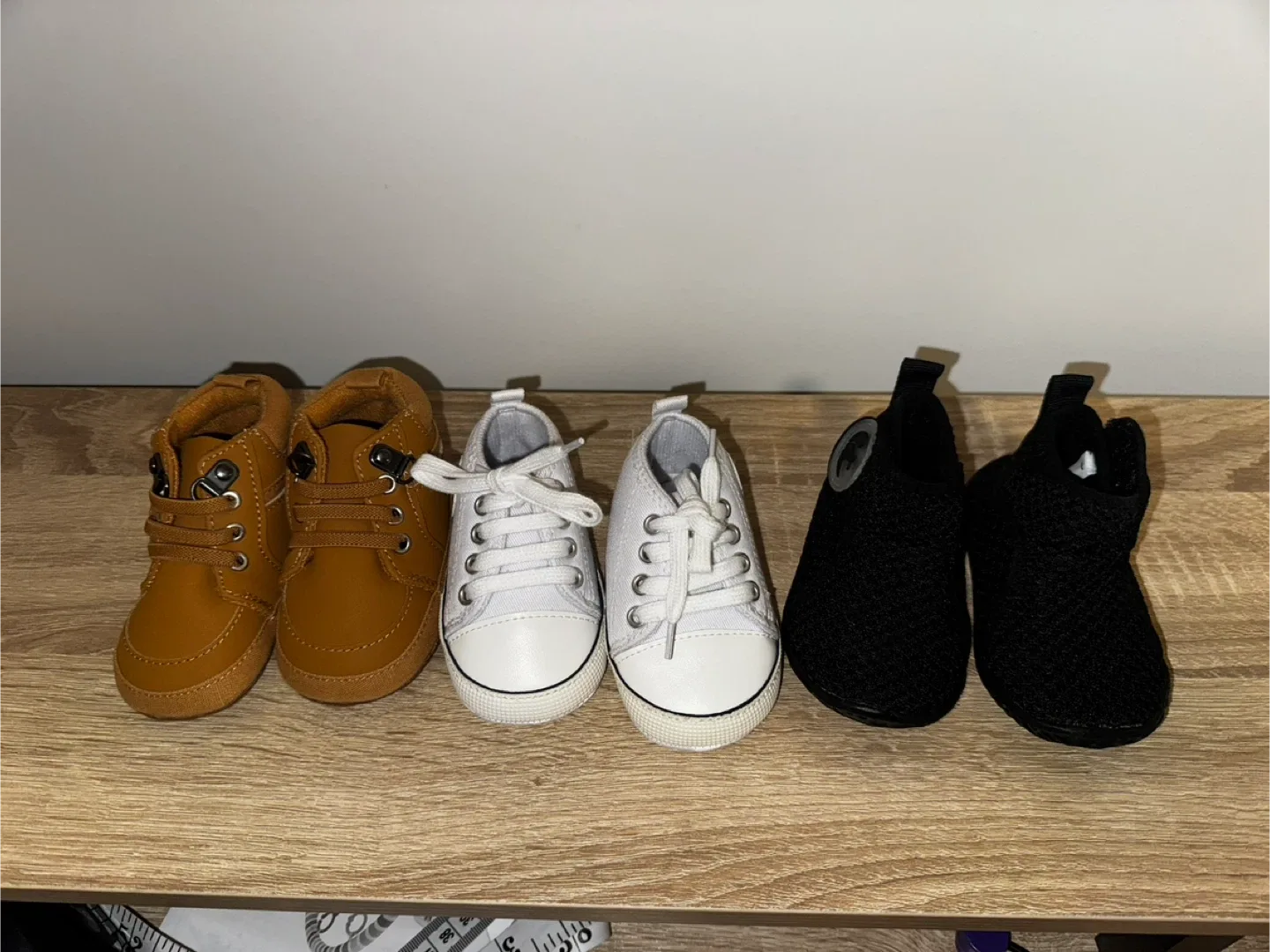 Baby Shoes - Black & Brown