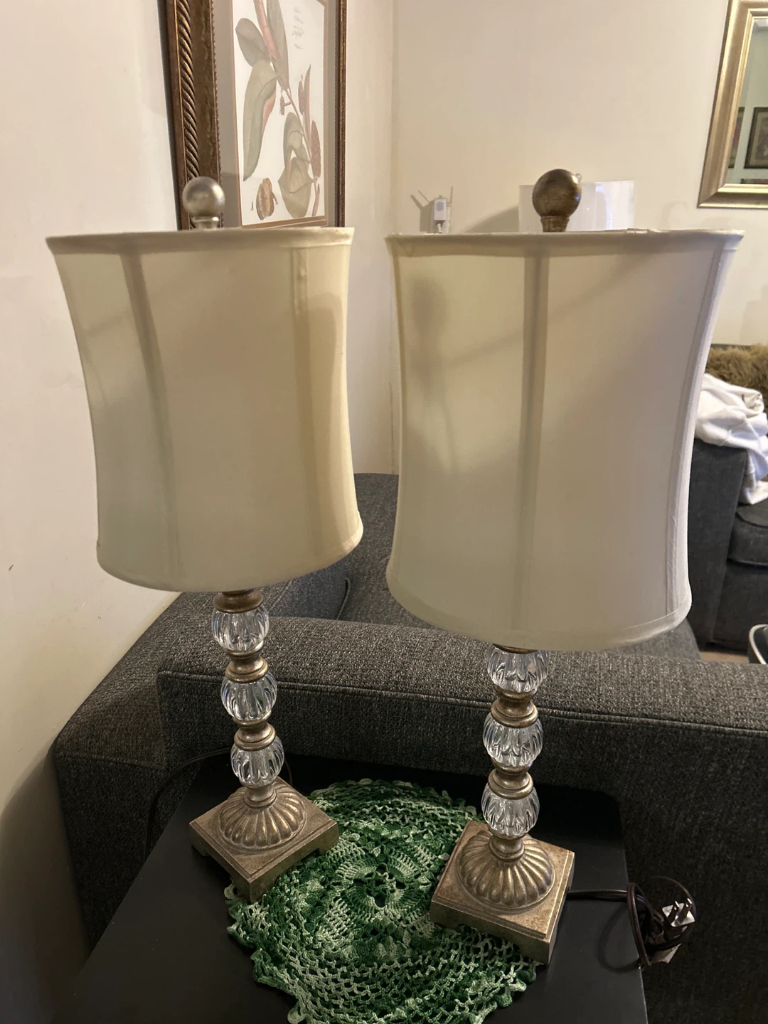 Pair of Bedside Lamps