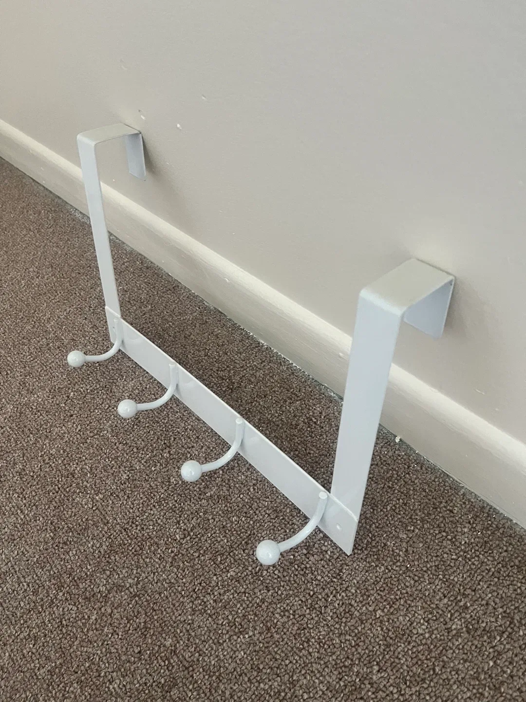 Over-the-Door Hook Rack - White image indicator(2)