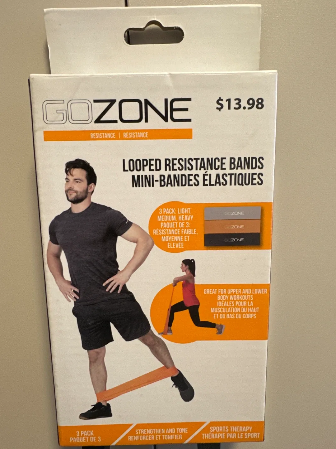 GOZONE Looped Resistance Bands - New