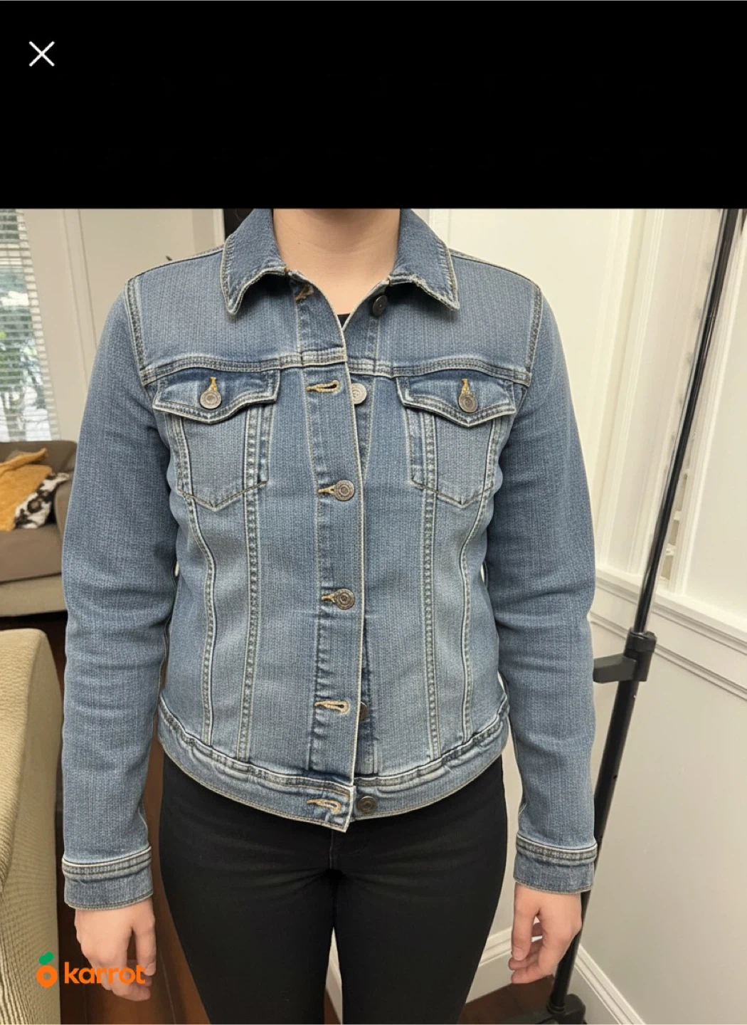 Talula Denim Jacket - Size XS - photo 5