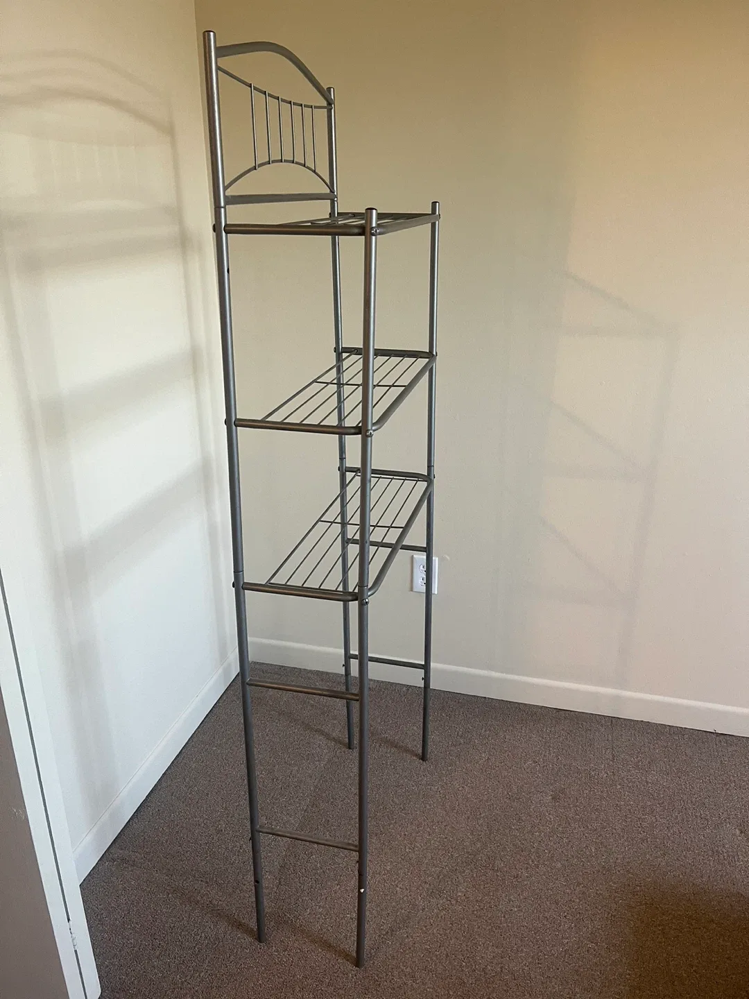 Over-the-Toilet Storage Shelf - Silver image indicator(2)