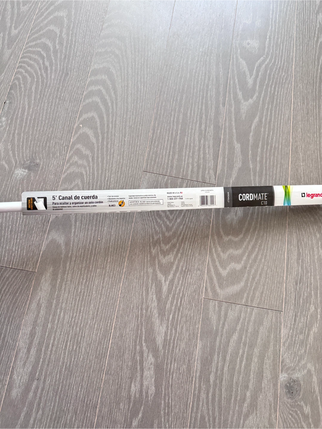 Legrand CORDMATE C10 5' Cord Channel - photo 2