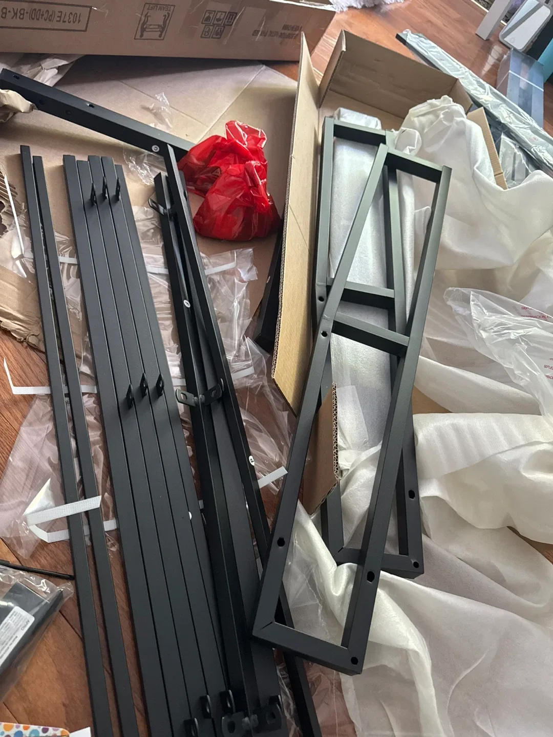 Black Metal Bed Frame - Single image indicator(4)