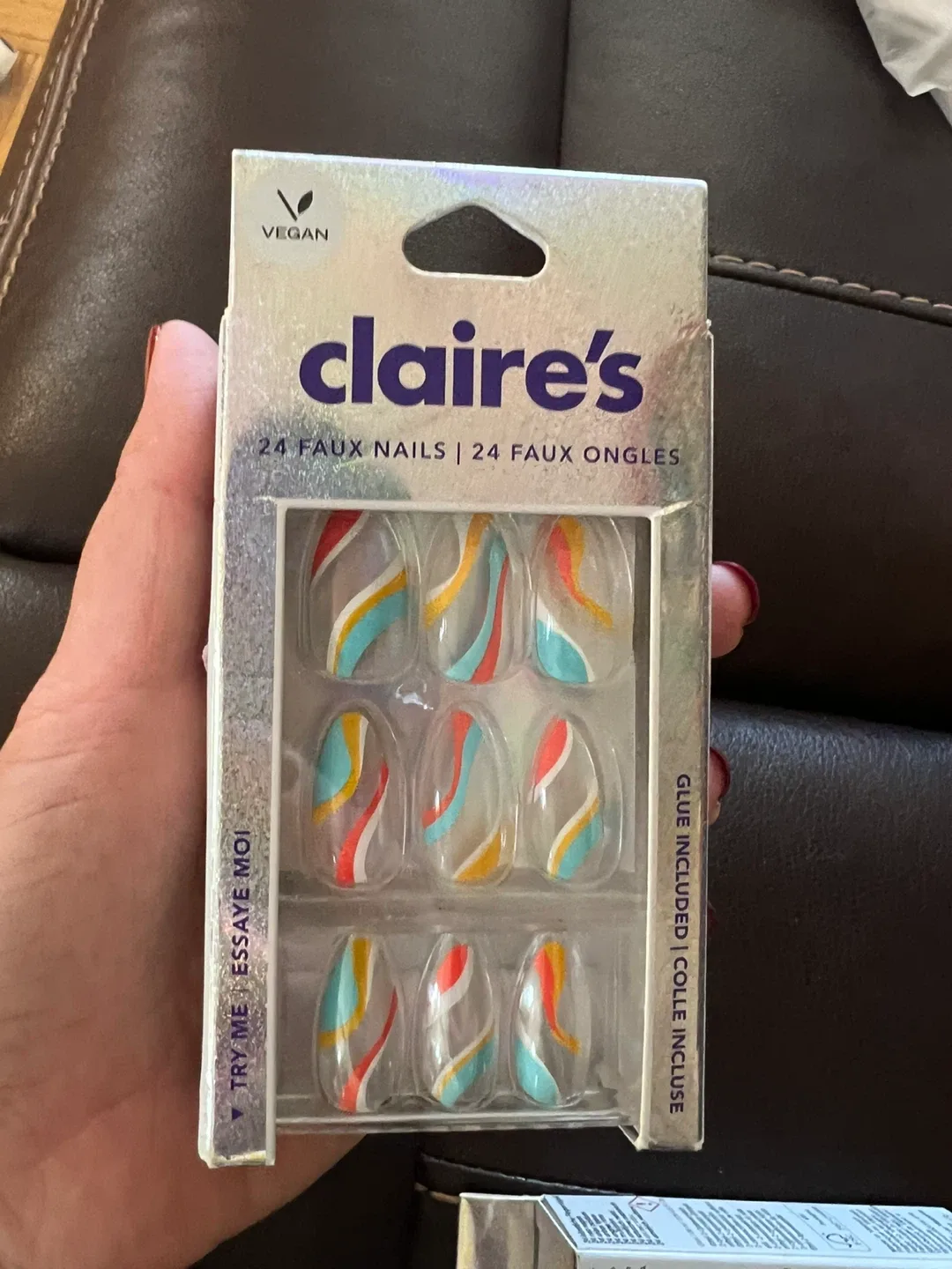 Claire's 24 Faux Nails - New