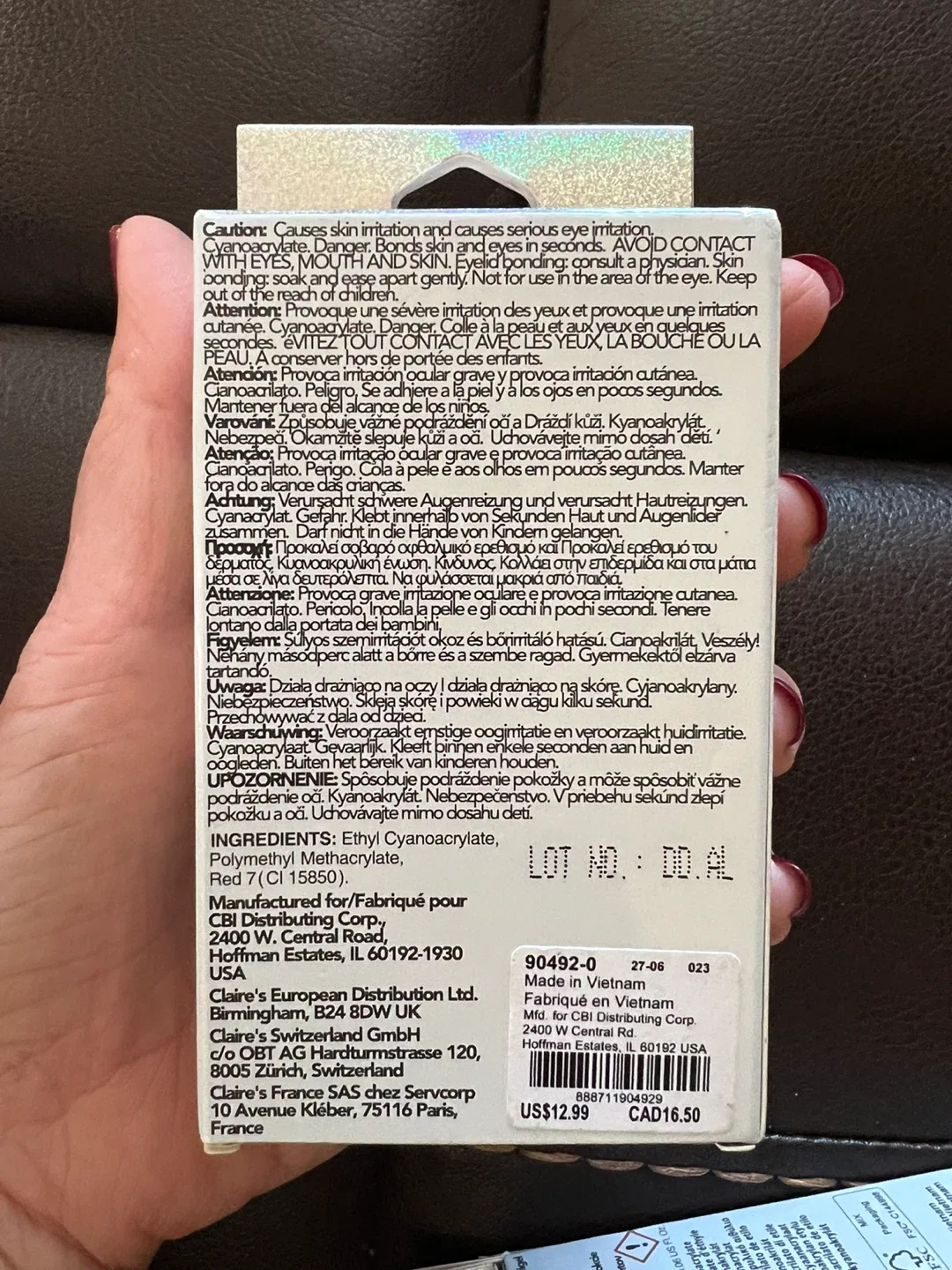 Claire's 24 Faux Nails - New image indicator(2)