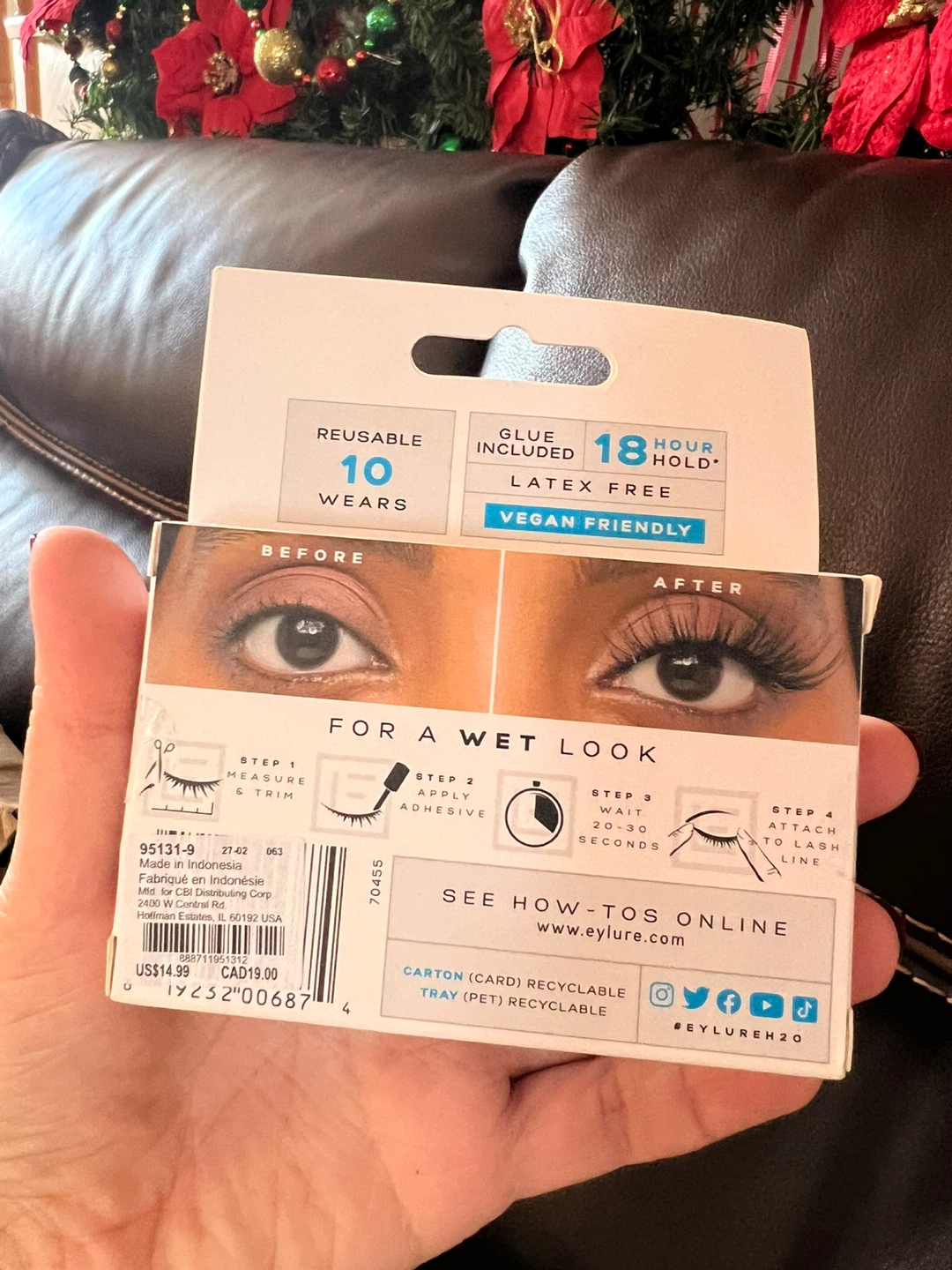 Eylure Lash H2O Clear Blue False Eyelashes - photo 2