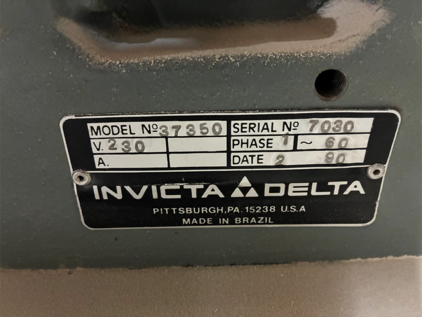 Delta Invicta DJ-20 Jointer - photo 3