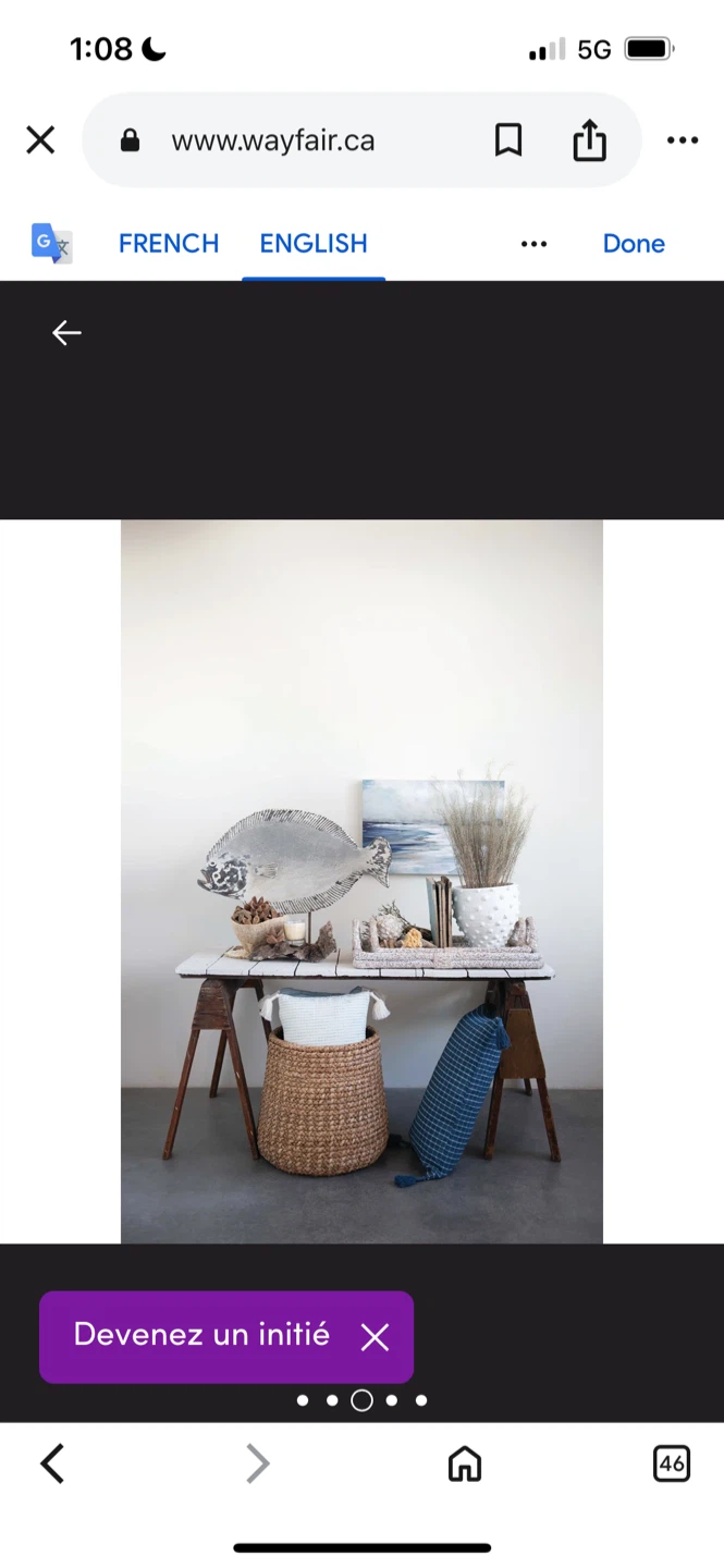New Wayfair Rattan Serving Trays - Set of 2 - photo 4