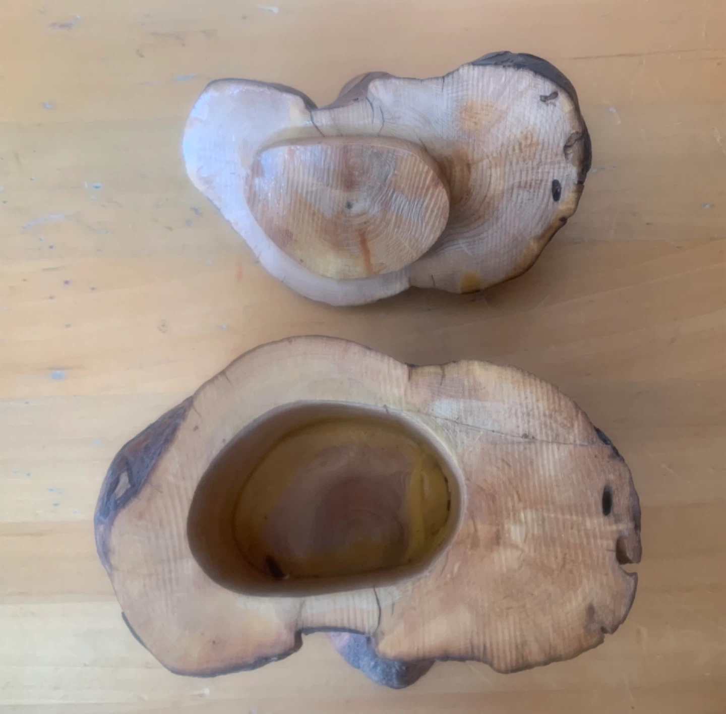 Vintage Hand Crafted Doug Nesbitt Wood Box - photo 4