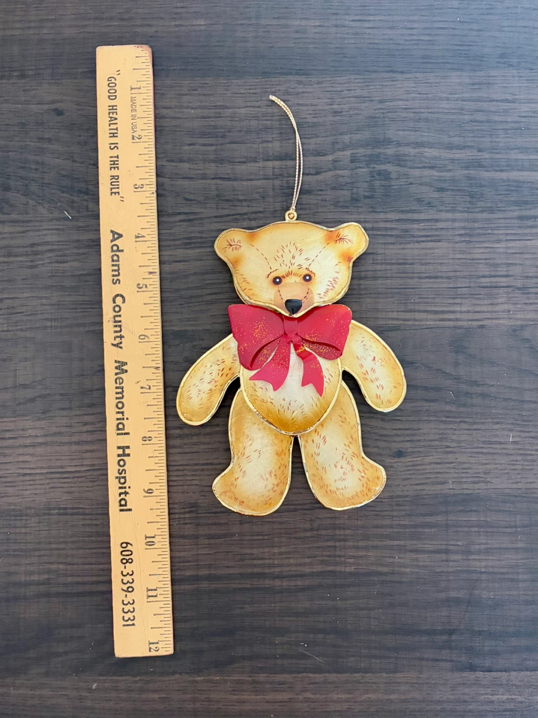 FREE Teddy Bear Christmas Ornament with Red Bow - photo 4
