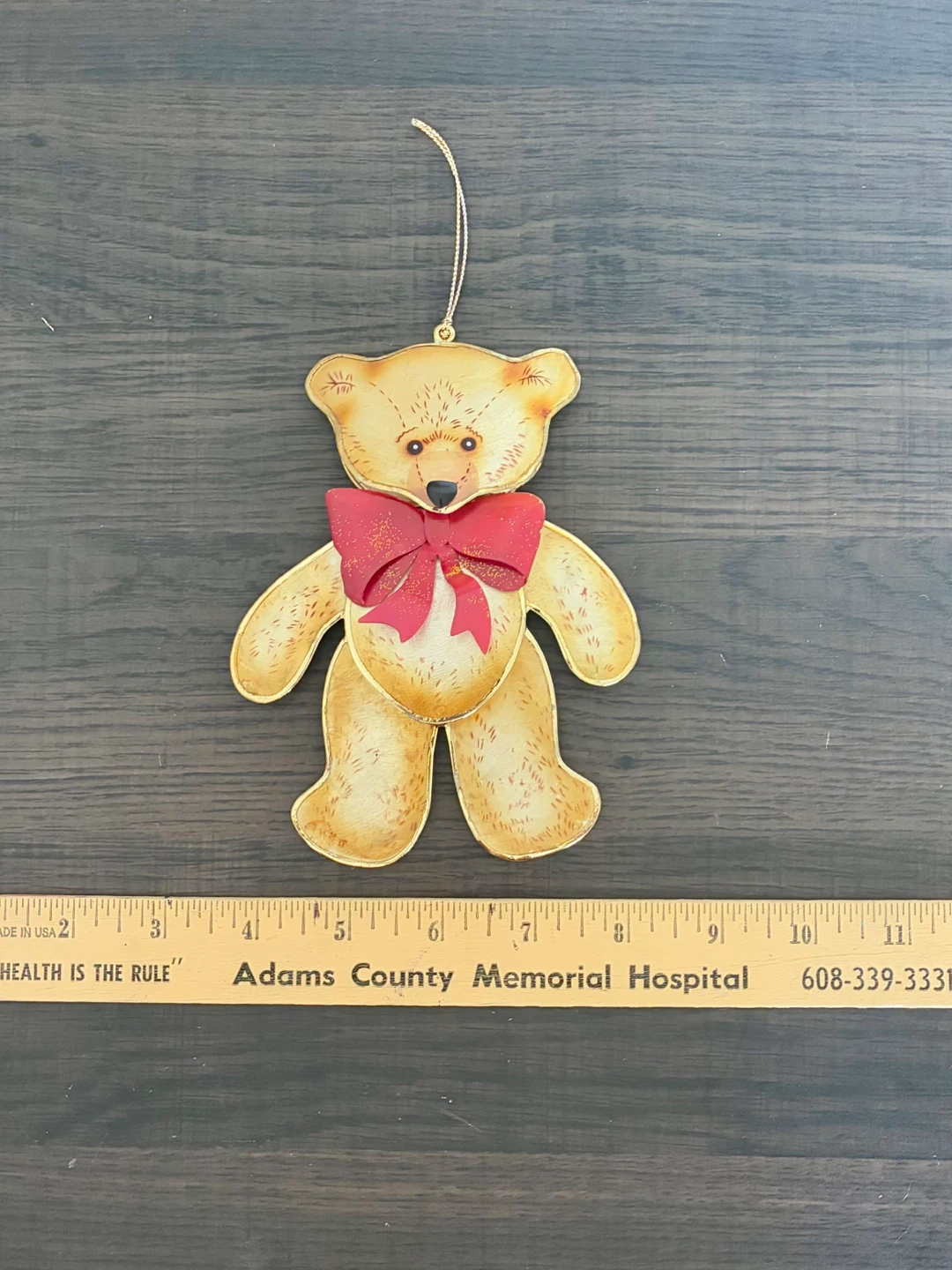 FREE Teddy Bear Christmas Ornament with Red Bow - photo 5