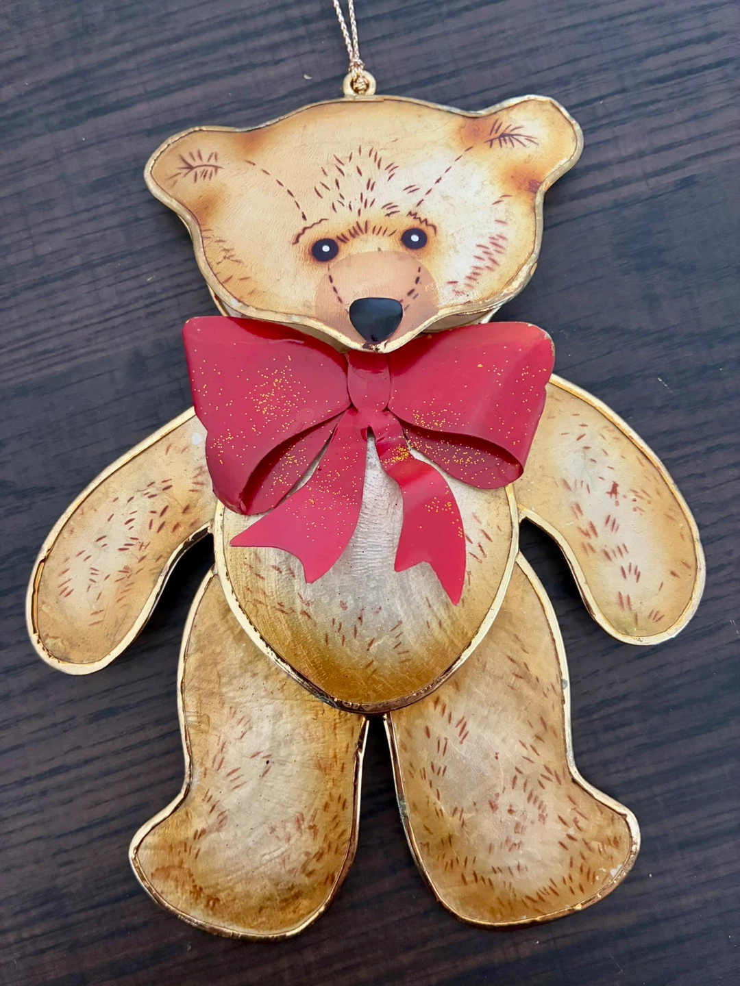 FREE Teddy Bear Christmas Ornament with Red Bow - photo 2