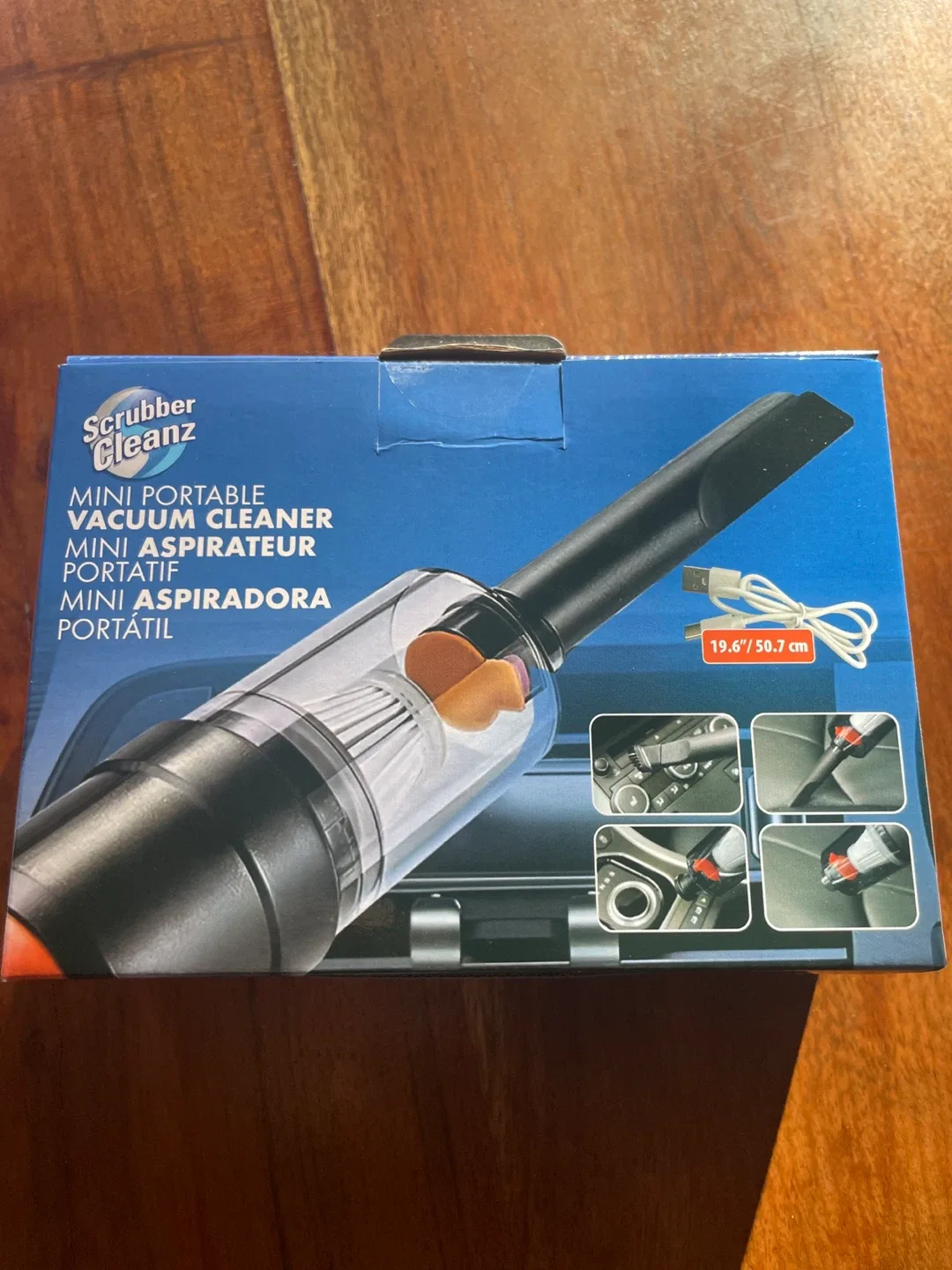 Scrubber Cleanz Mini Portable Vacuum Cleaner