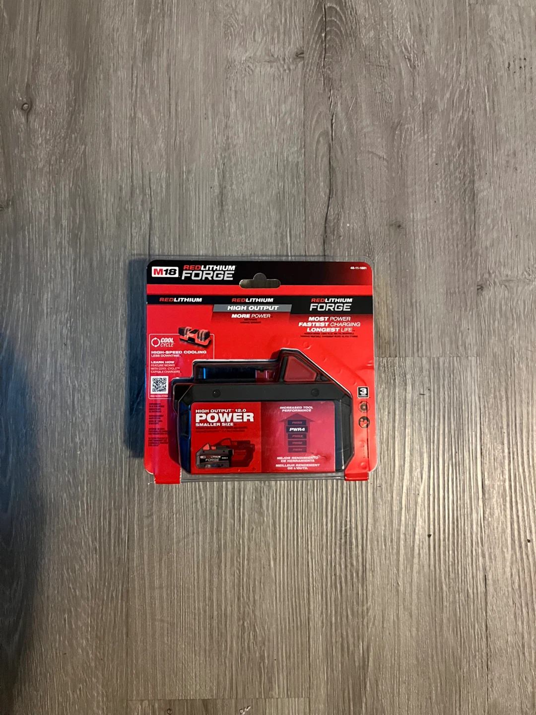 New Milwaukee M18 RedLithium Forge XC8.0 Battery - photo 2
