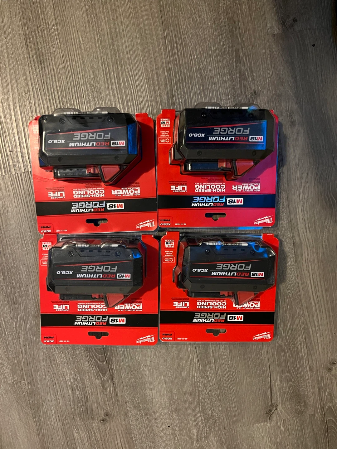 New Milwaukee M18 RedLithium Forge XC8.0 Battery - photo 3