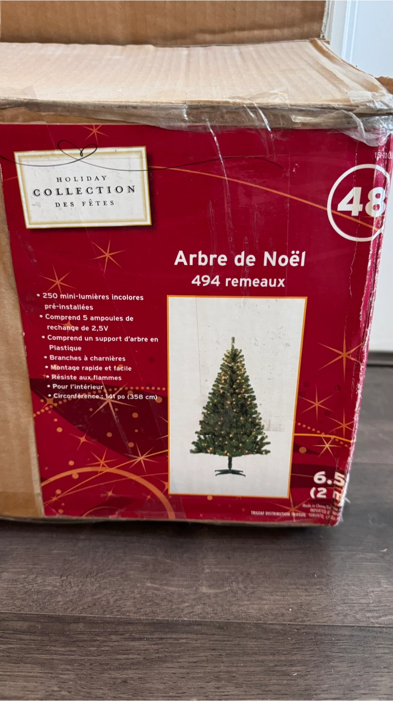 Christmas Tree – 6.5 ft (2 m) – Holiday Collection - photo 2