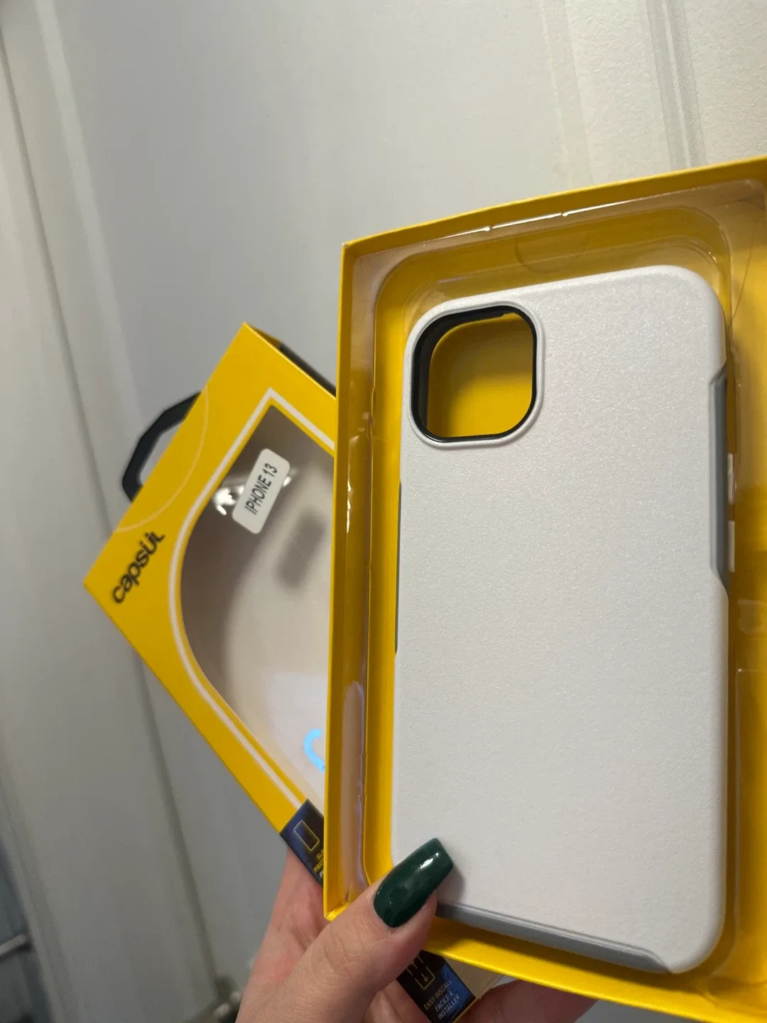 New White iPhone 13 Case