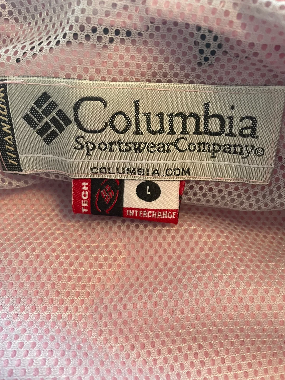 Women’s Columbia Pink/Gray Interchange Jacket - Size L image indicator(4)