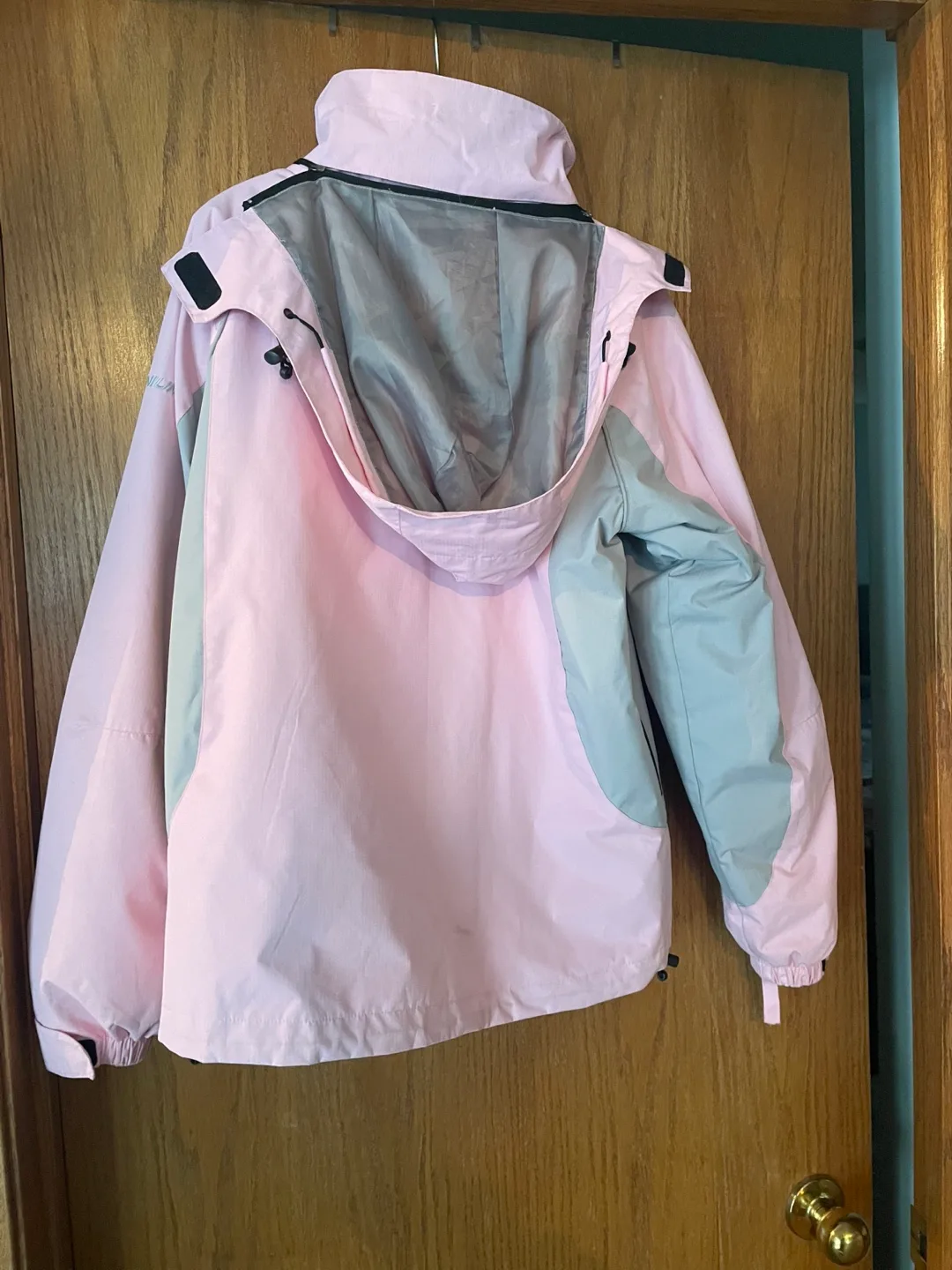 Women’s Columbia Pink/Gray Interchange Jacket - Size L image indicator(2)