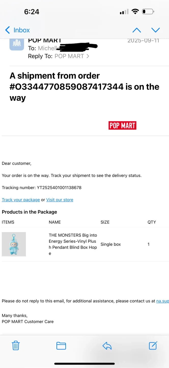 Pop Mart THE MONSTERS Big Into Energy Hope Plush Pendant image indicator(7)