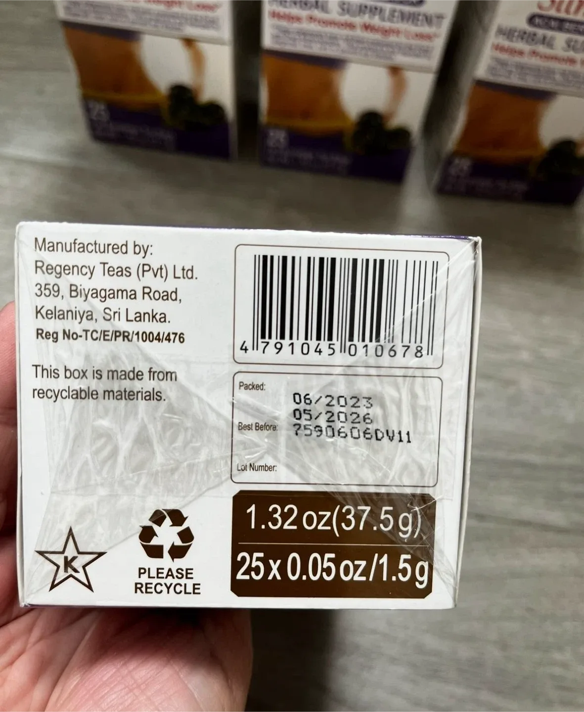 Hyleys Slim Tea - Acai Berry Flavor image indicator(4)