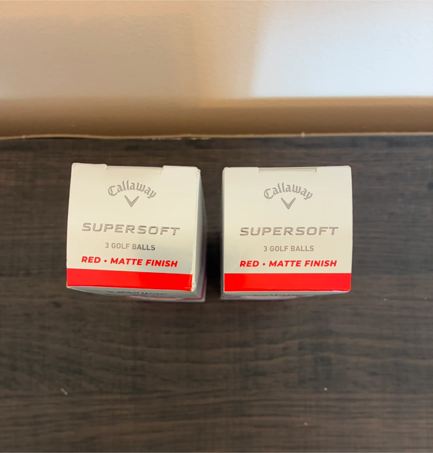 New Callaway Supersoft Golf Balls - Red, Matte Finish - photo 2