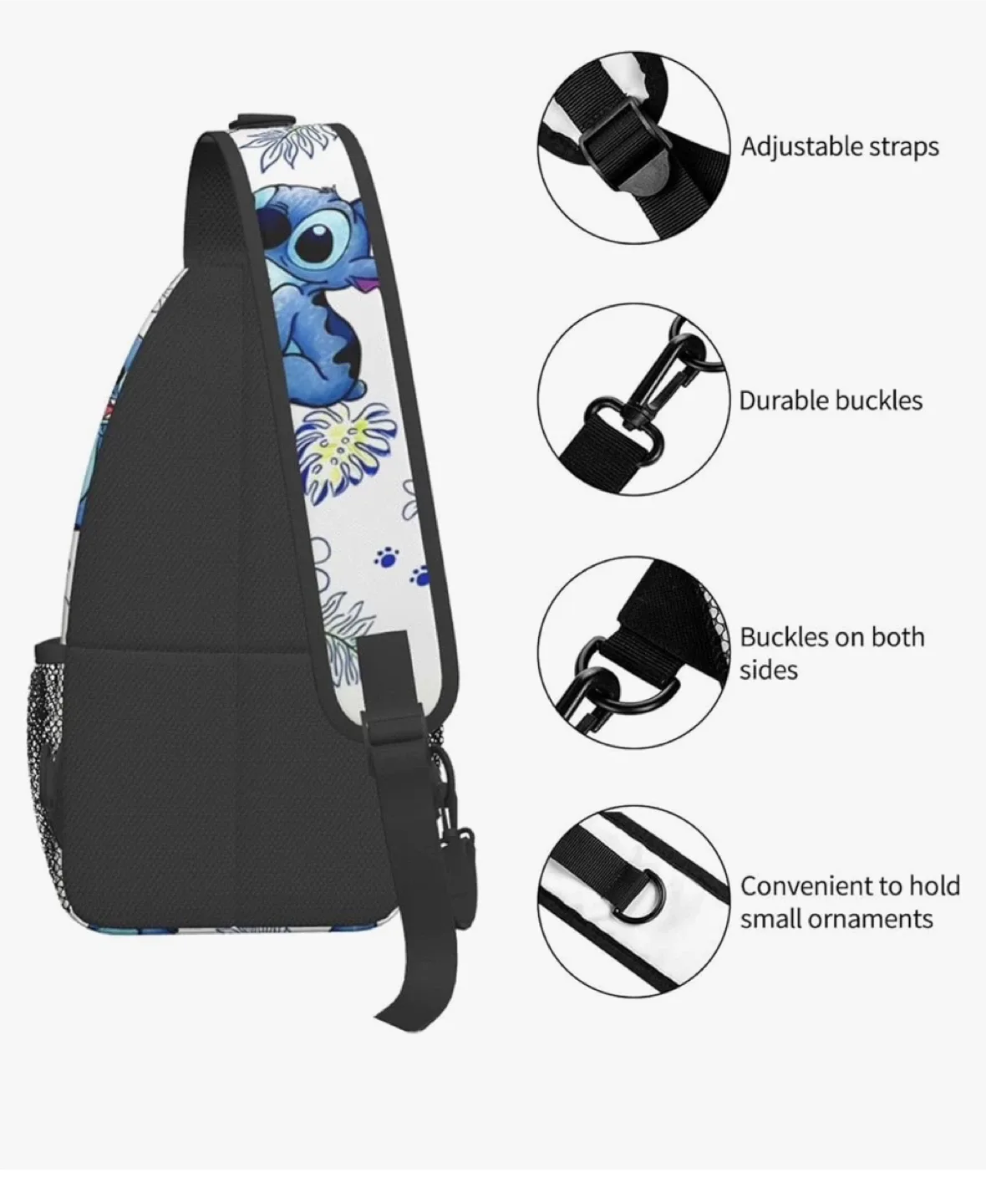 Disney Stitch Sling Cross body Bag image indicator(5)