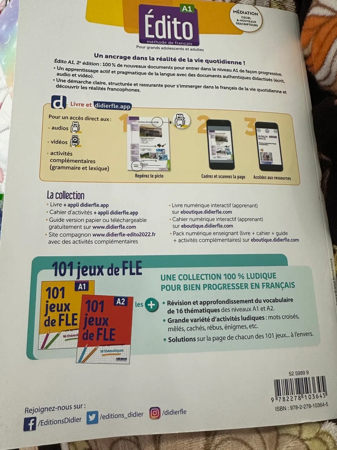 Édito A1 French Textbook image indicator(8)