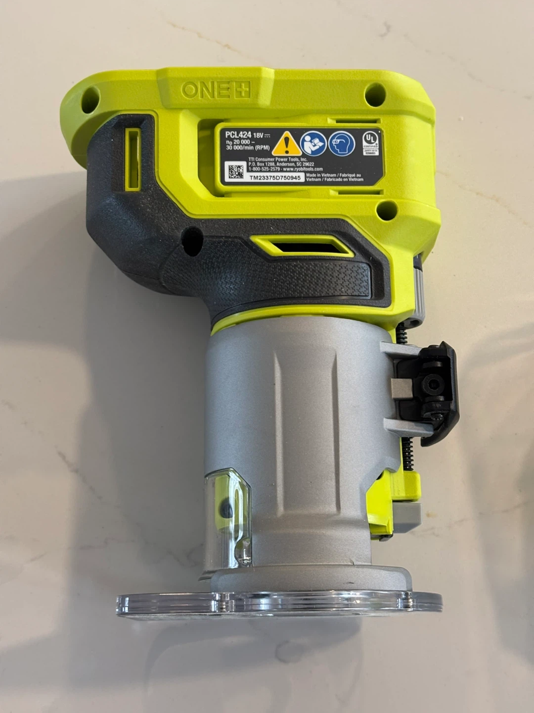 Ryobi ONE+ Router & attachments - photo 4
