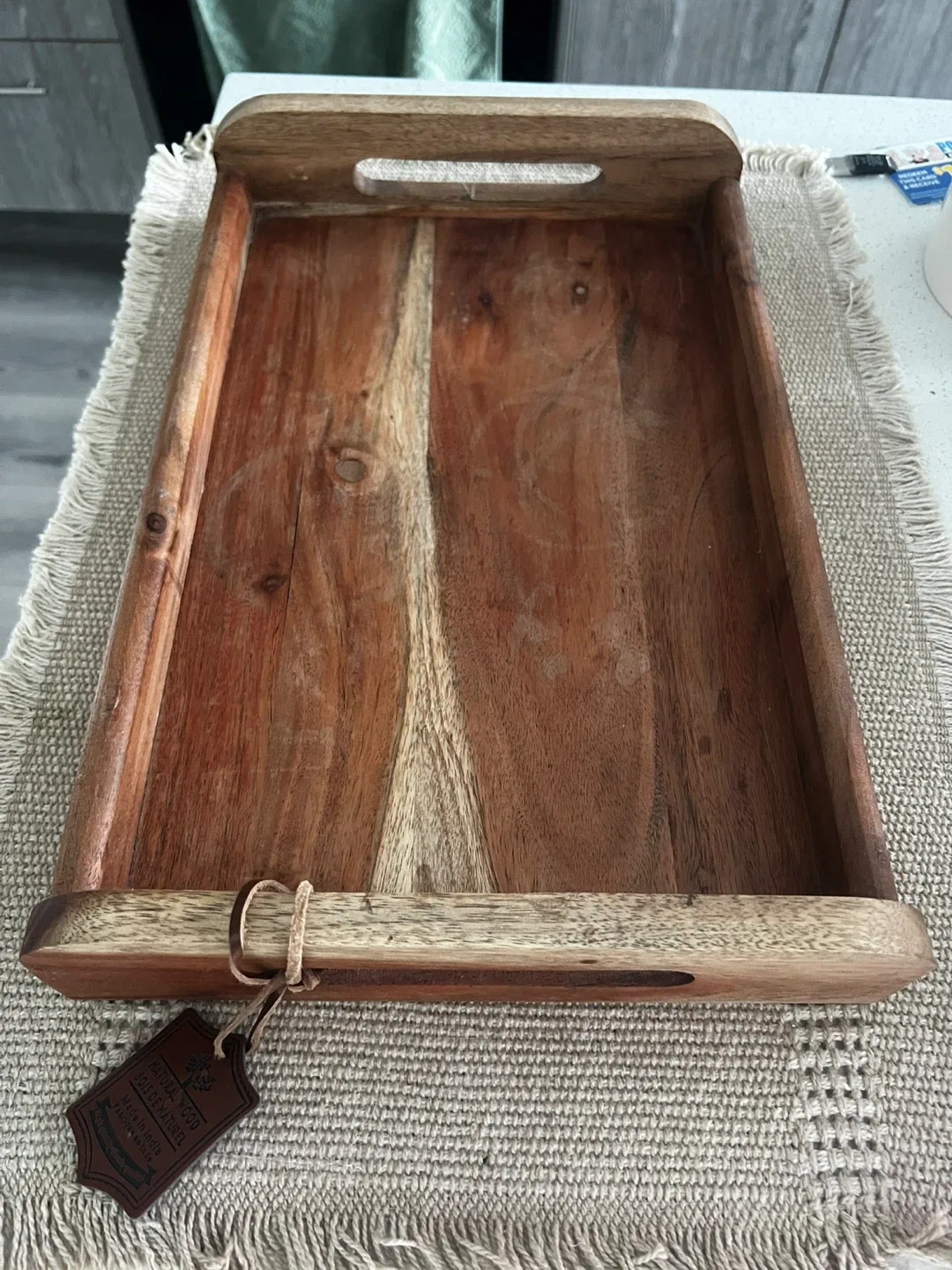 Moving sale- Wooden tray