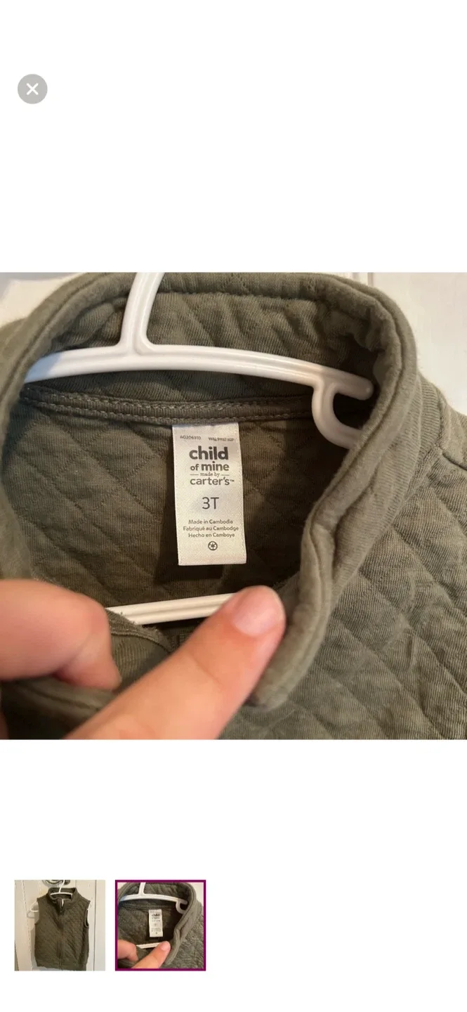Child of Mine by Carter's Vest - Size 3T image indicator(2)